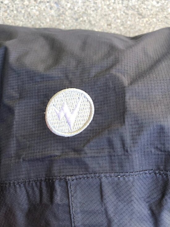 MARMOT Hidden Hood Water Resistant Jacket XL Women's Black Zipper Long Sleeve - Picture 4 of 9